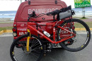 Bombeiros usam bicicletas no litoral de Santa Catarina