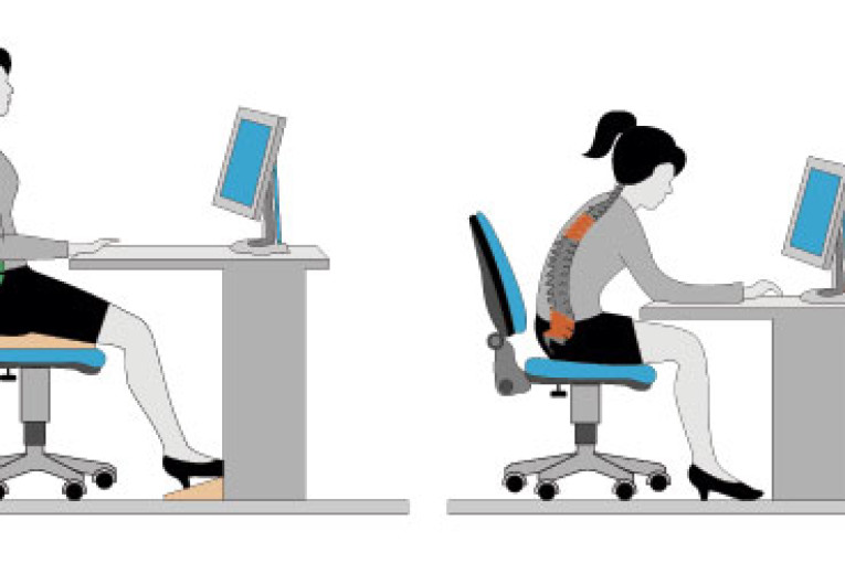coluna e a postura ideal