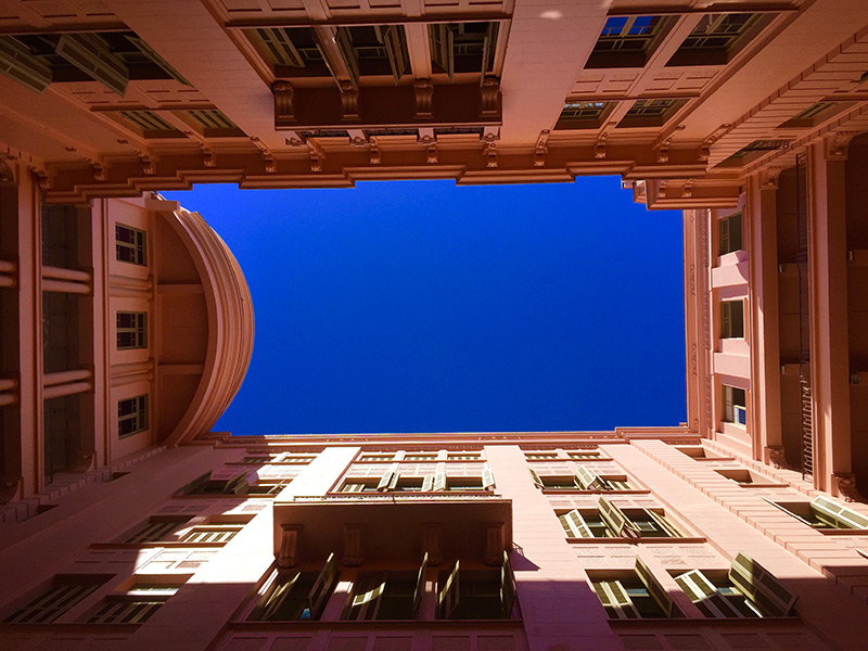 A Casa de Cultura Mario Quintana em Porto Alegre