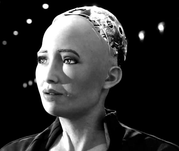 O robô Sophia desenvolvido pela Hanson Robotics